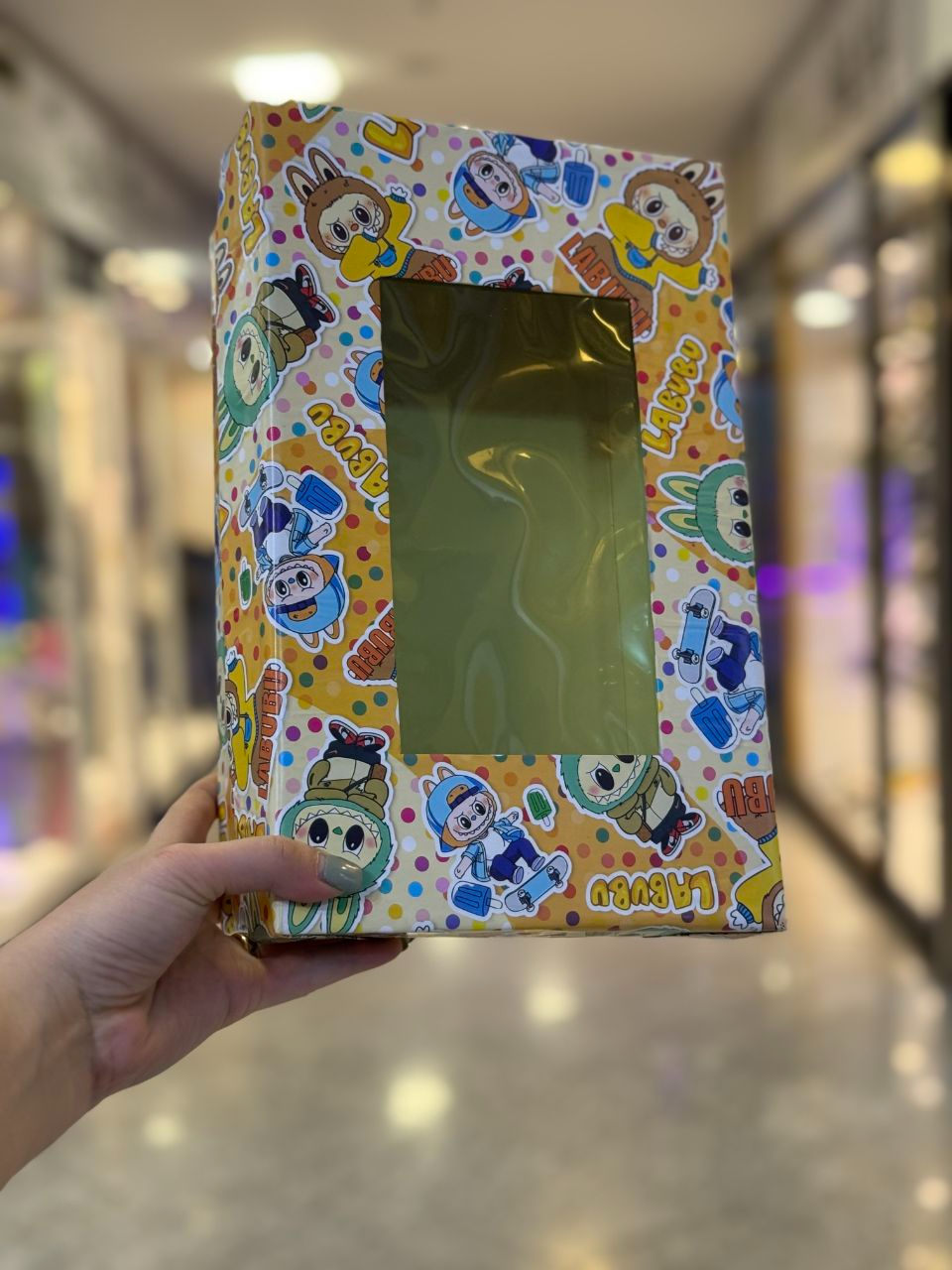 جعبه کادو مقوایی لبوبو