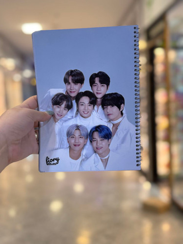 دفتر مشق 50 برگ BTS