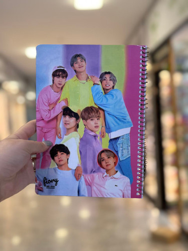 دفتر مشق 50 برگ BTS