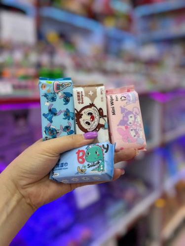دستمال مرطوب 10 عددی طرح جور