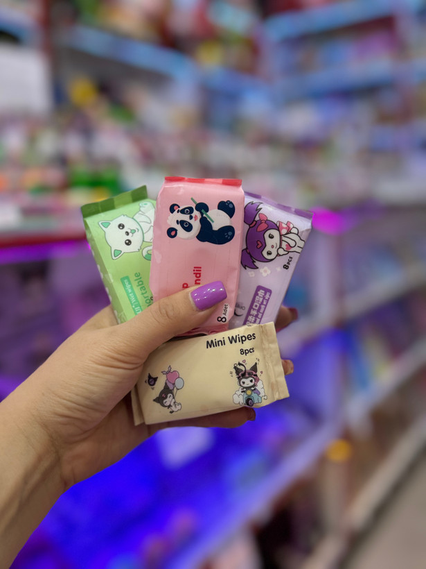 دستمال مرطوب 10 عددی طرح جور